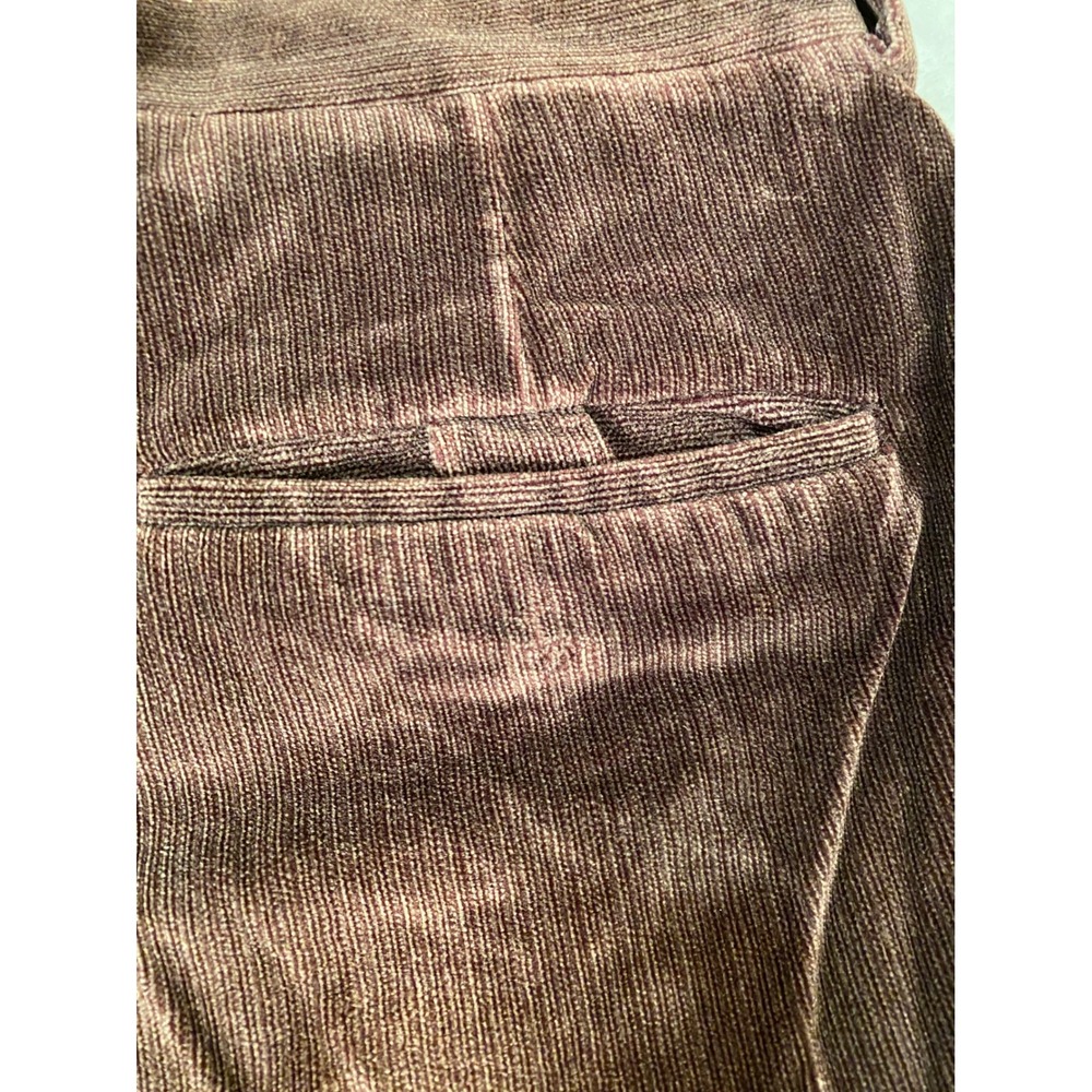 Bigsby & Kruthers Mens 36x31 Brown Corduroy Pleated Cuffed Pants Made in Canada - Picture 7 of 13